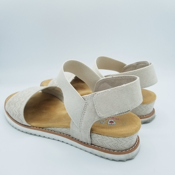 Skechers Bobs Beige Memory Foam Sandals size 11 - Picture 8 of 11